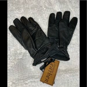 Mens Stafford genuine leather gloves